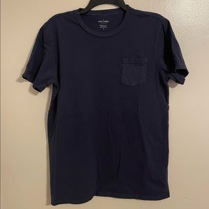 Navy Blue Pocket Tee